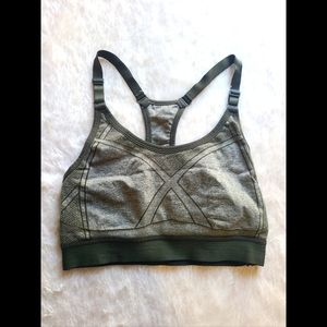 Olive Green Sports Bra. M
